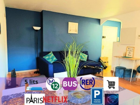 Paris-Stade de France, Metro, parking, 6 Personnes